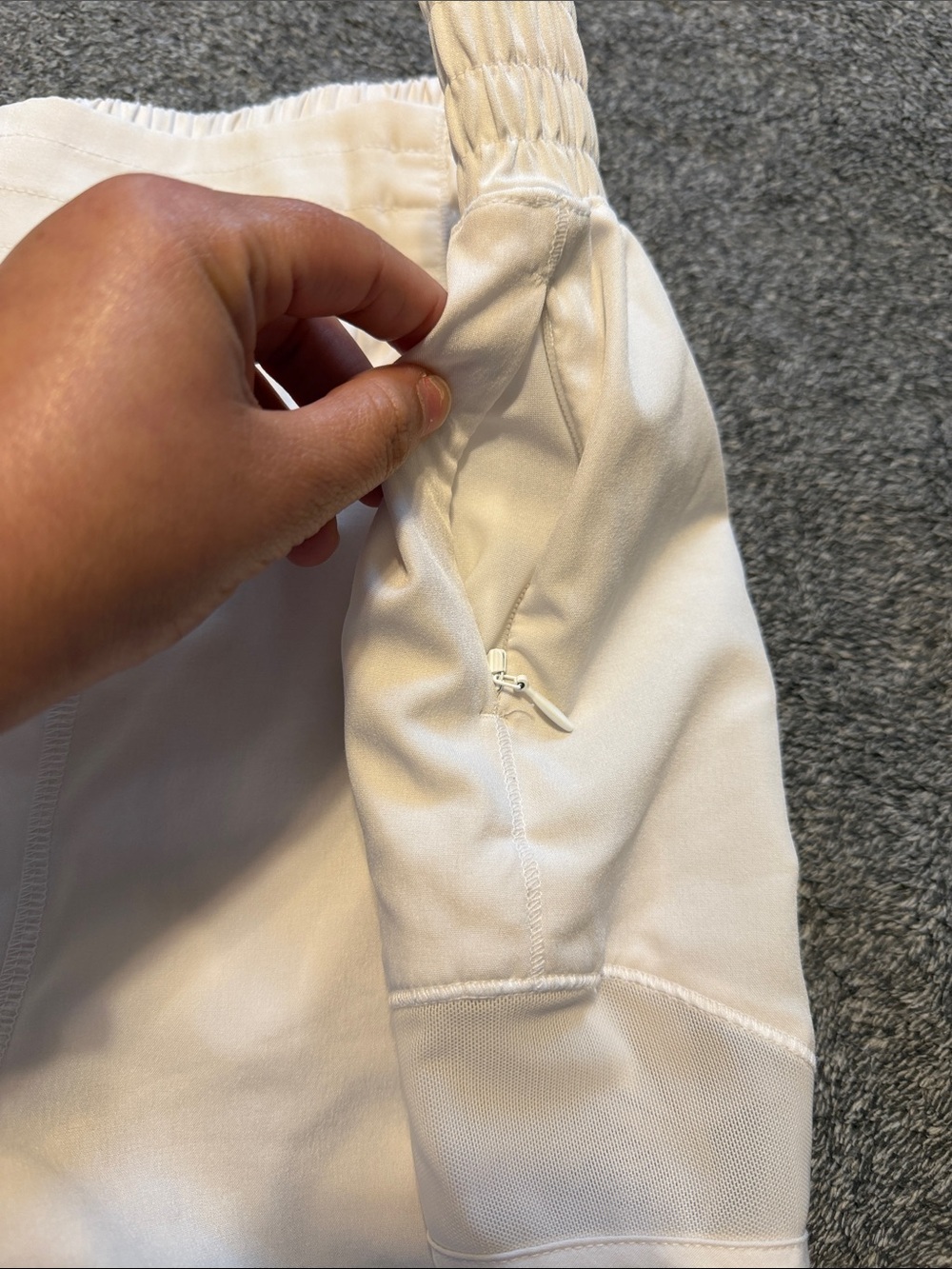 SO White Women's Athletic Shorts with Elastic Waist - Picture 3 of 6